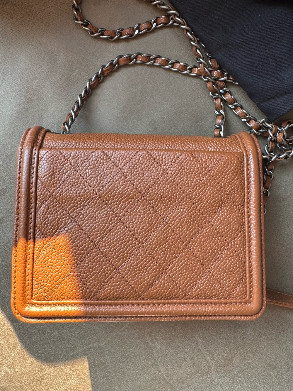 CHANEL PARIS-DALLAS MÉTIERS D'ART 2014/15 RARE WESTERN CC BOX FLAP BAG - Picture 4 of 7